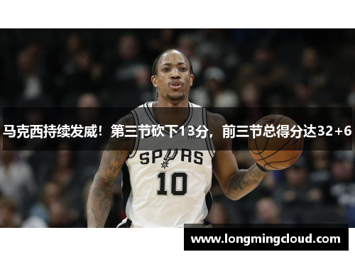 马克西持续发威！第三节砍下13分，前三节总得分达32+6